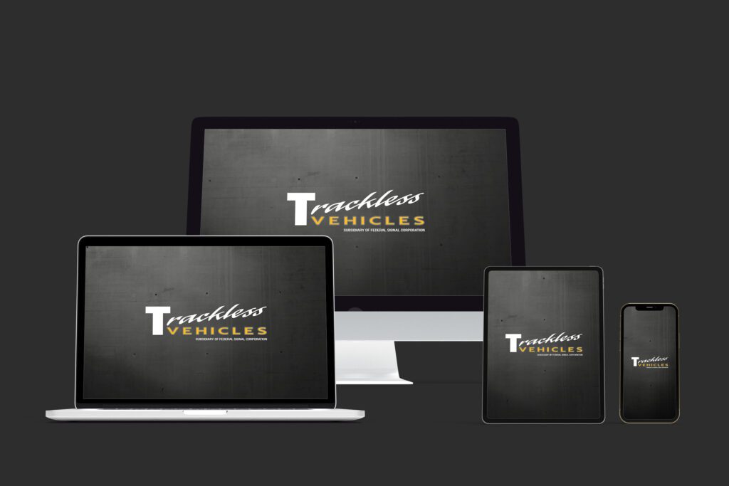 trackless vehicles logo wallpaper